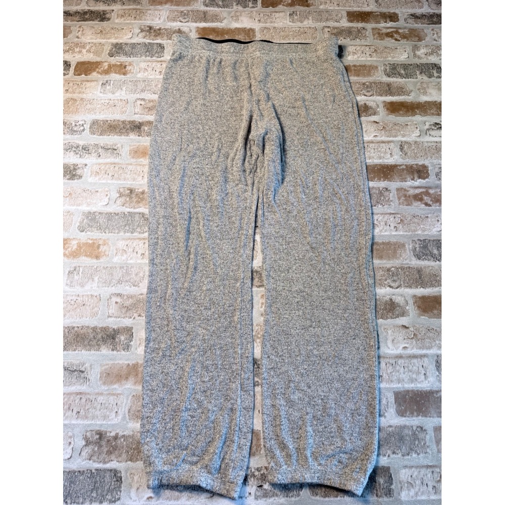 American Eagle Mens Gray Lounge‎ Sleep Pants Logo Waistband Size Medium M